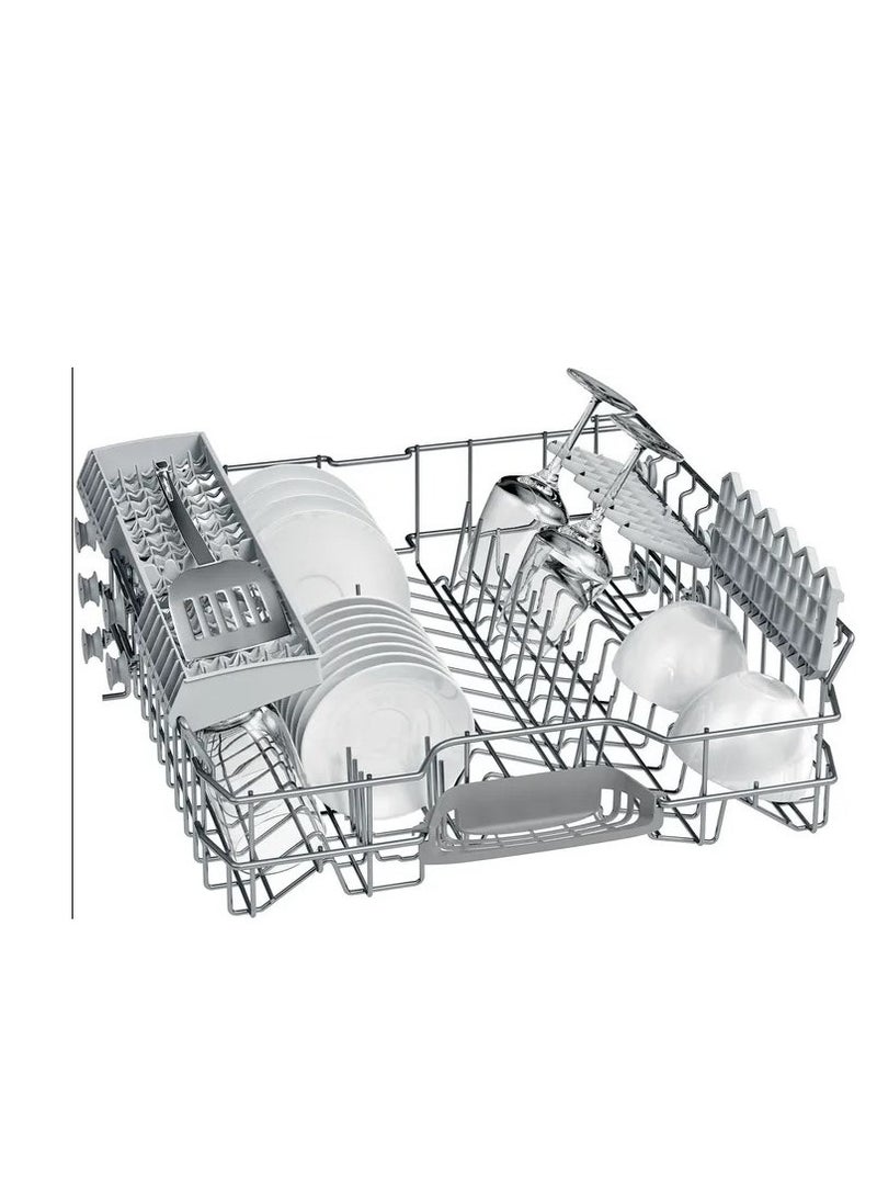 BOSCH - Dishwasher Series 4 Free-sStanding 12 Person 60 Cm 5 Programmers SMS45DI10V silver - Image 1