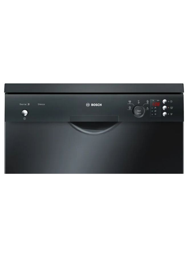 BOSCH Dishwasher Series 2 Free-Standing 12 Person 60 Cm 5 Programmers 9.5 L SMS25AB00V Black  - Image 2