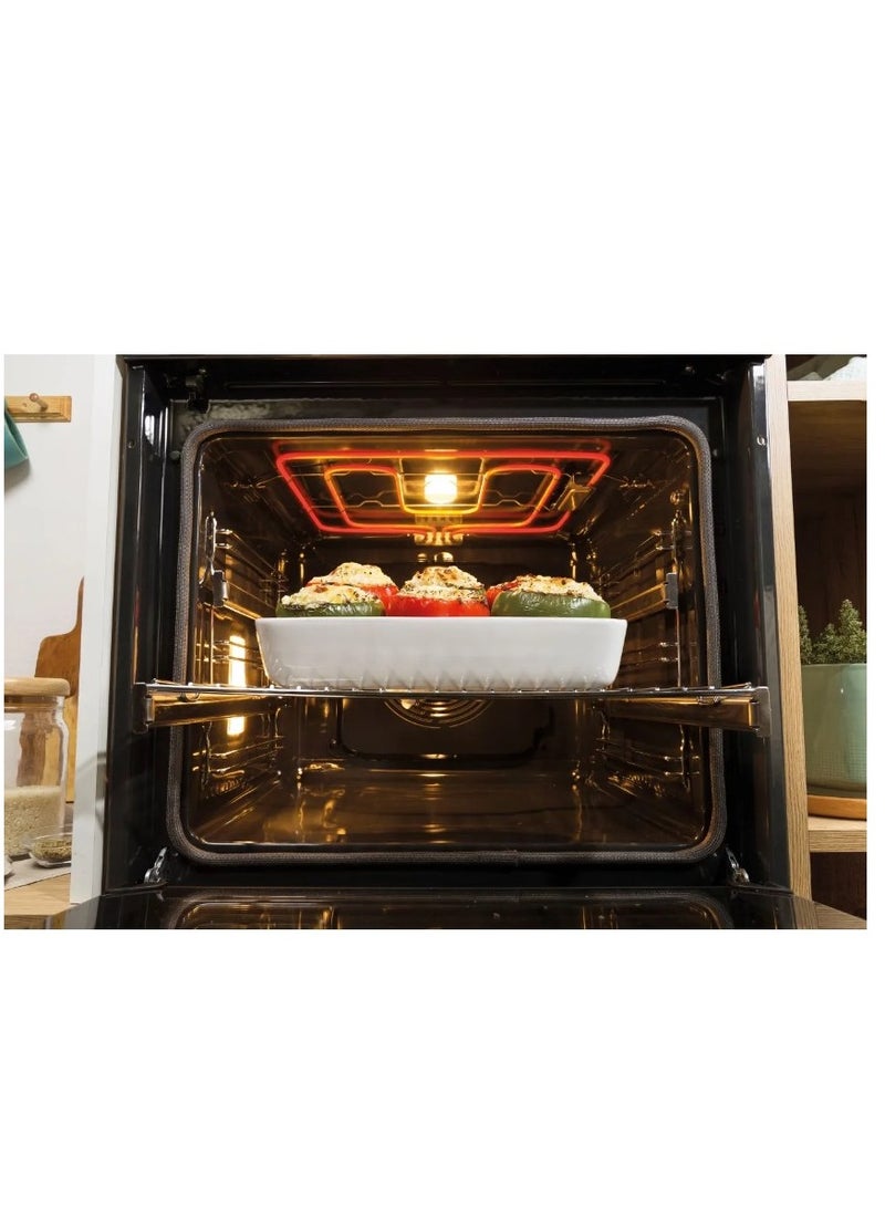 Gorenje Electric Built In Oven With Grill 60 Cm Multi Function 77 Liters Stainless Steel BOSX6737E09BG Black - Image 5