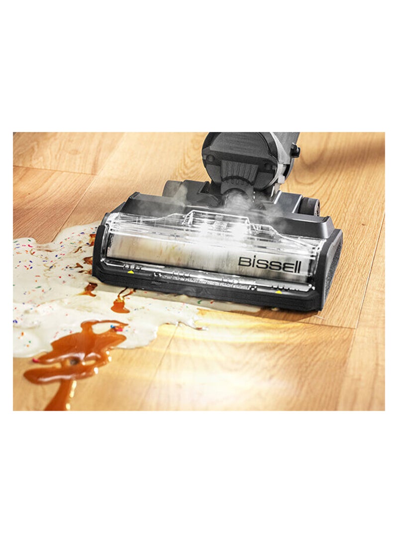 بيسيل CrossWave HydroSteam 3527E – مكنسة 2 في 1 للتنظيف الرطب والجاف مع تقنية HydroSteam للتنظيف بقوة البخار، مثالية للبلاط والأرضيات الخشبية واللامينيت والمطاط والسجاد | 1100 W 3527E  - Image 2