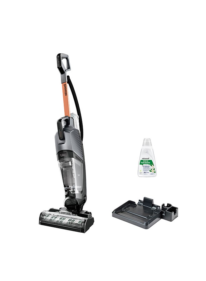Bissell CrossWave HydroSteam 3527E – Wet & Dry All-in-One Vacuum, Vacuum, Mop and Steam with the Power of Hydrosteam Technology. For use on Tiles, Wood Floors, Rubber Floor & Mats | 1100 W 3527E Titanium/Black  - Image 1
