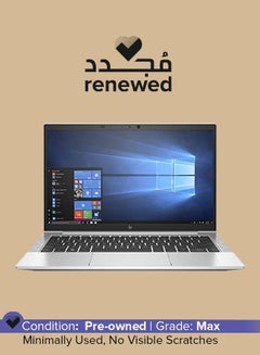 Renewed - Elitebook 830 G7 Laptop With 13.3-Inch FHD Display,Intel Core i5-10th Gen Processor/16GBRAM/DDR4/512 GB SSD Hard/Windows 10 Pro English Silver