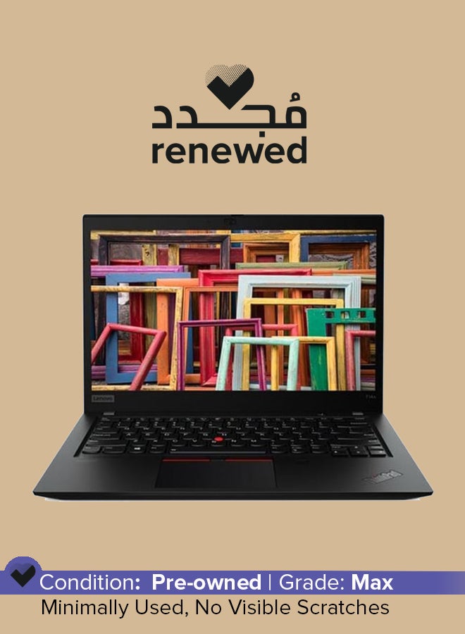 Lenovo - Renewed - Thinkpad T14s Laptop With 14-Inch FHD Display,Intel Core i5-10th Gen Processor/16 GBRAM/DDR4/512 GB SSD Hard/Windows 10 Pro English Black - Image 1