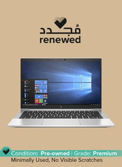 Renewed - Elitebook 830 G7 Laptop With 13.3-Inch FHD Display,Intel Core i5-10th Gen Processor/16GBRAM/DDR4/512 GB SSD Hard/Windows 10 Pro English Silver