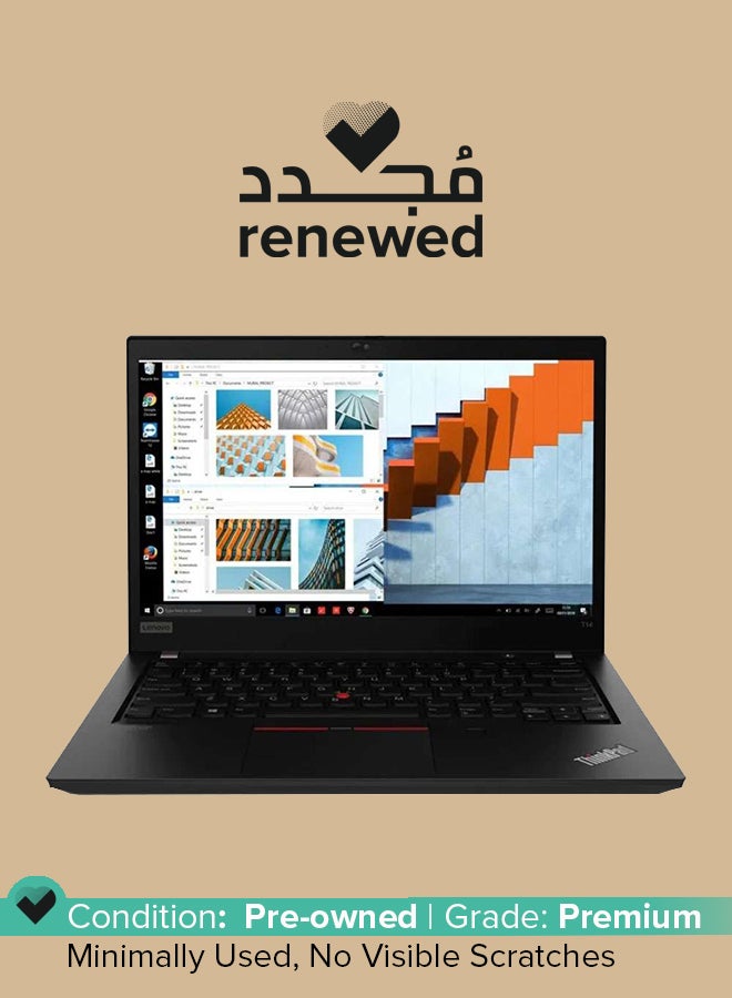Lenovo - Renewed - Thinkpad T14 Laptop With 14-Inch FHD Display,Intel Core i5-10th Gen Processor/16 GBRAM/DDR4/512 GB SSD Hard/Windows 10 Pro English Black - Image 1