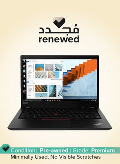 Lenovo Renewed - Thinkpad T14 Laptop With 14-Inch FHD Display,Intel Core i5-10th Gen Processor/16 GBRAM/DDR4/512 GB SSD Hard/Windows 10 Pro English Black  - Image 1