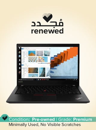 Renewed - Thinkpad T14 Laptop With 14-Inch FHD Display,Intel Core i5-10th Gen Processor/16 GBRAM/DDR4/512 GB SSD Hard/Windows 10 Pro English Black - pnsku/N70013785V/45/_/1746798265/0b977c19-86bd-4a98-97e2-99bd979638f8