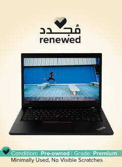 Renewed - ThinkPad L490 Laptop With 14 inch Display,Intel Core i7 Processor/8th Generation/16GB RAM/256GB SSD/Windows 10 Pro English Black