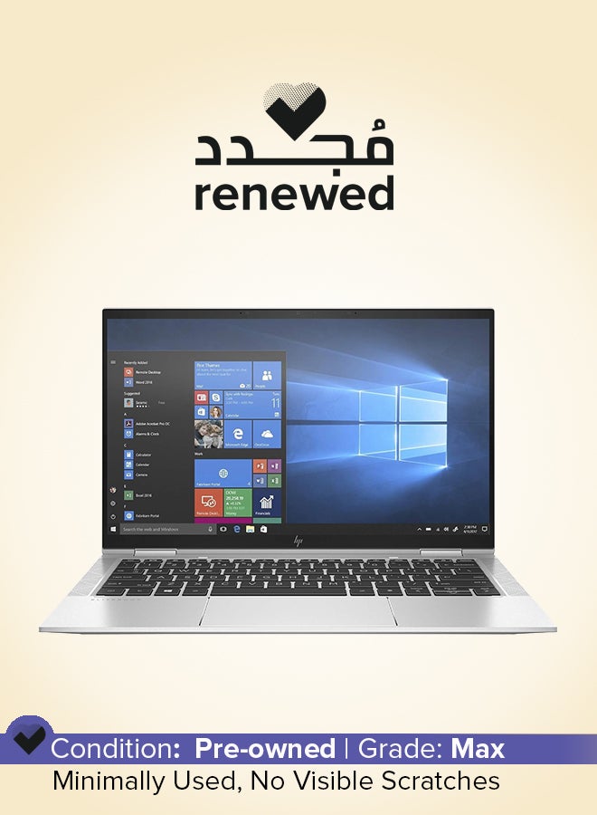 HP - Renewed - EliteBook x360 1040 G7 (2020) Notebook With 14-Inch Touch screen Display,Intel Core i7Processor 10th Gen/16GB RAM/256GB SSD/Intel HD Graphics/Windows 10 Pro English Silver - Image 1