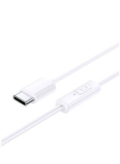 بيسوس سماعات أذن من النوع C، سماعات أذن مع ميكروفون USB C سلكية تدعم iPhone 15/15 Plus/15 Pro/15 Pro Max/iPad Pro/Samsung S23/S23 Ultra، S22/S22 Ultra، Oneplus، Redmi Note 12 Pro  - Image 2