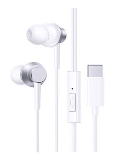 بيسوس سماعات أذن من النوع C، سماعات أذن مع ميكروفون USB C سلكية تدعم iPhone 15/15 Plus/15 Pro/15 Pro Max/iPad Pro/Samsung S23/S23 Ultra، S22/S22 Ultra، Oneplus، Redmi Note 12 Pro  - Image 1