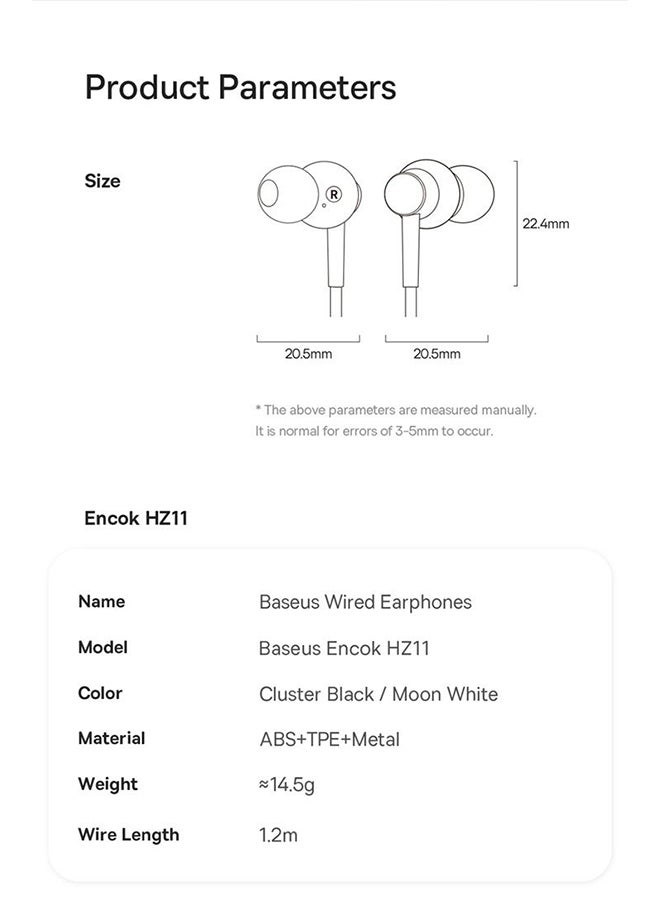3.5mm Wired Earphones with Microphone Noise Isolating Stereo Headphone Compatible with MacBook Pro 2023, Mac Studio, PS4/ PS5, MP3/4, All Cell Phones with Aux Port White