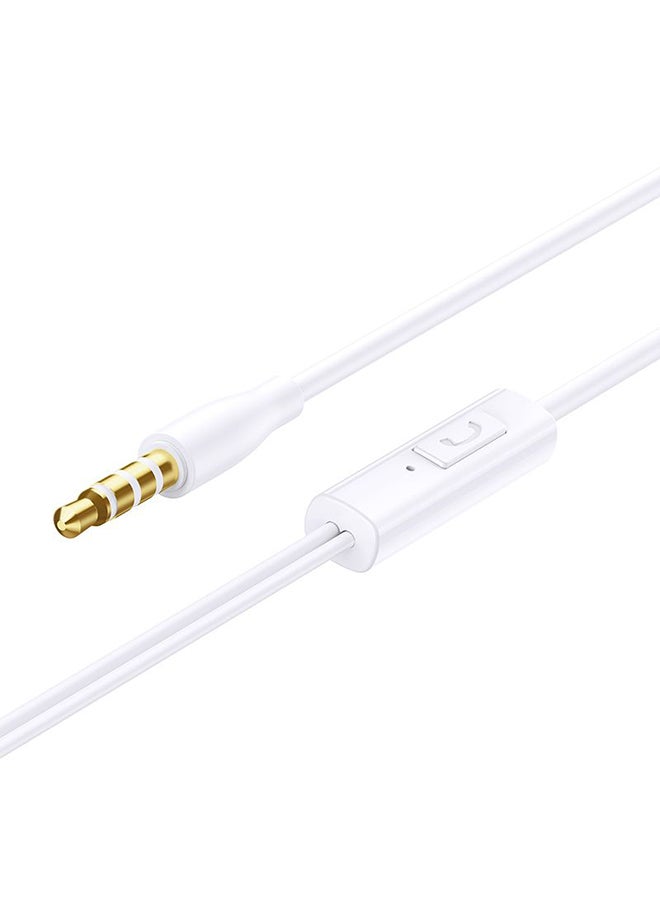 Baseus 3.5mm Wired Earphones with Microphone Noise Isolating Stereo Headphone Compatible with MacBook Pro 2023, Mac Studio, PS4/ PS5, MP3/4, All Cell Phones with Aux Port White  - Image 5
