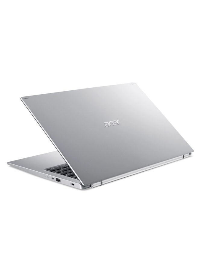 Acer - Aspire 5 Laptop With 15.6-inch FHD (1920x1080) Display,Core i7-1165G7 Processor/8GB RAM/512GB SSD/DOS(Without Windows)/Nvidia GeForce MX450 Graphics/ English/Arabic Pure silver - Image 1