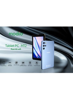 modio M12 7-Inch HD Display Dual SIM Blue 6GB RAM 256GB 5G - International Version  - Image 4