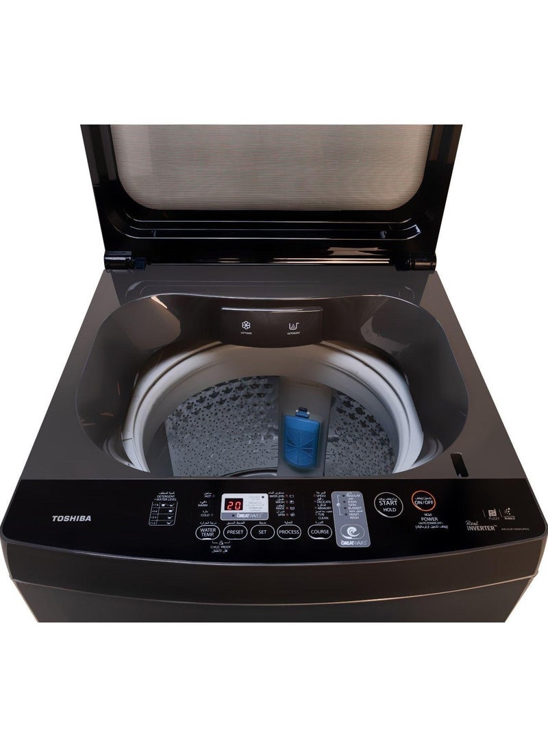 Toshiba - Top Load Automatic Washing Machine, 13 KG, Inverter Motor 13 kg AW-DK1300KUPEG multicolor - Image 1