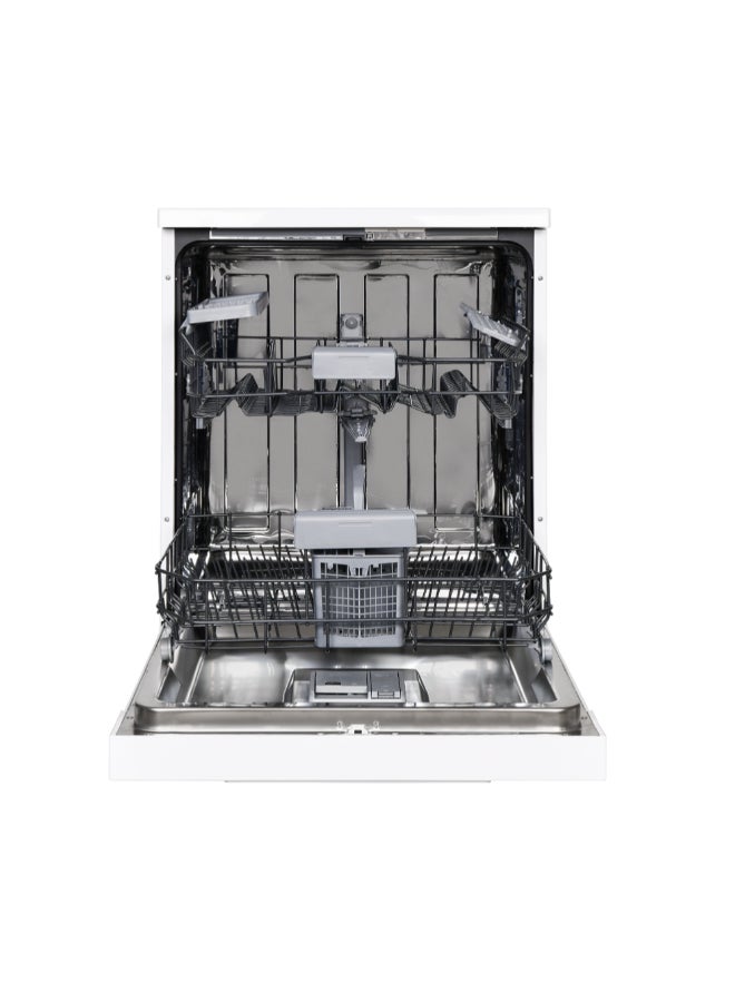 VESTEL Vestal Dishwasher, 14 Place, 7 Program, Turkey, 9 L DWA227B4W White - Image 4