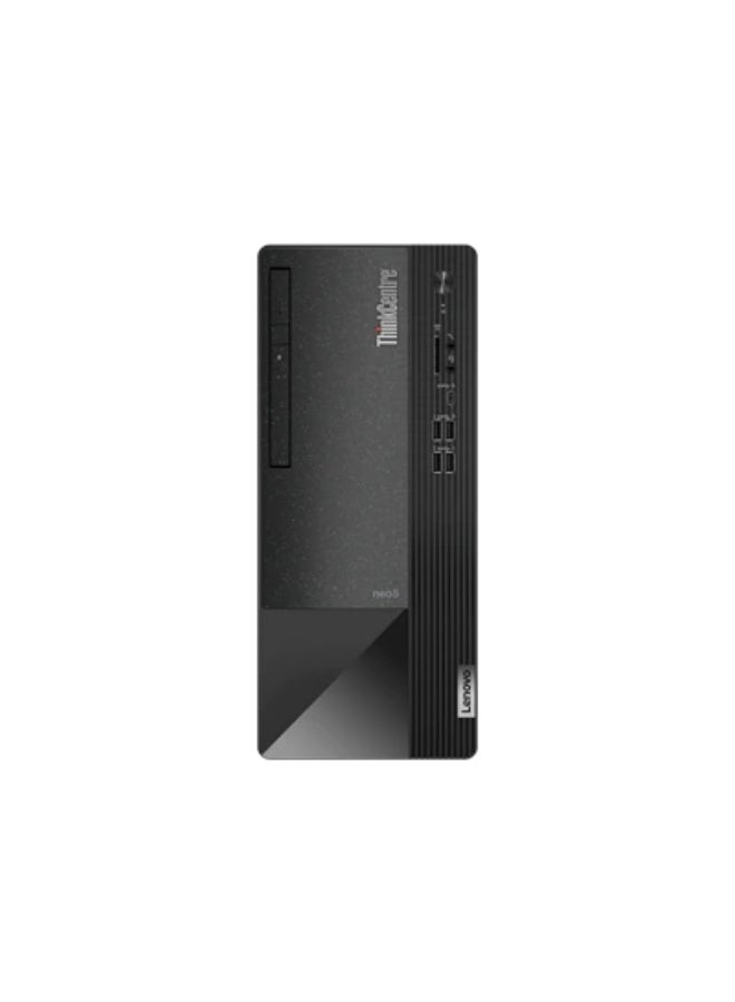 لينوفو - معالج Neo¬†50T¬†G3¬†Core i5‚Äì12400/ذاكرة وصول عشوائي 4G/محرك أقراص صلبة سعة 1 تيرابايت/DOS (بدون Windows)/ شاشة عالية الدقة مقاس 18.5 بوصة مع مدخلات HDMI وVGA أسود - Image 1