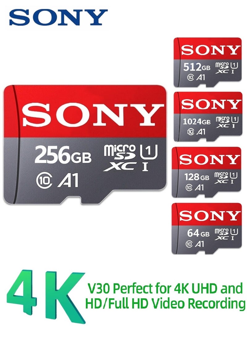 Sony - Ultra Fast Speed Micro Sd Memory Card Class 10 TF Flash Card 256 GB - Image 1