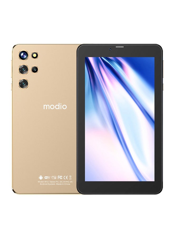 modio M12 Tablet 7-Inch HD Display Gold 6GB RAM 256GB 5G - International Version  - Image 1