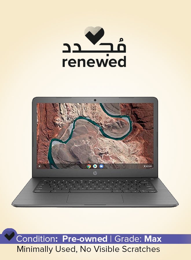 HP تم تجديده - كمبيوتر محمول Chromebook 11A G8 بشاشة عالية الدقة مقاس 11.6 بوصة، وبطاقة رسومات AMD A4-9120C/Radeon R4/ذاكرة 4 جيجابايت/eMMC سعة 32 جيجابايت/نظام تشغيل Chrome - Image 1