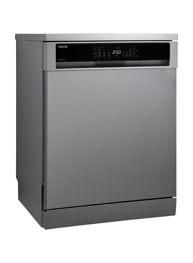 VESTEL Freestanding Dish Washer 9 L DWA227B0X Sliver - Image 1
