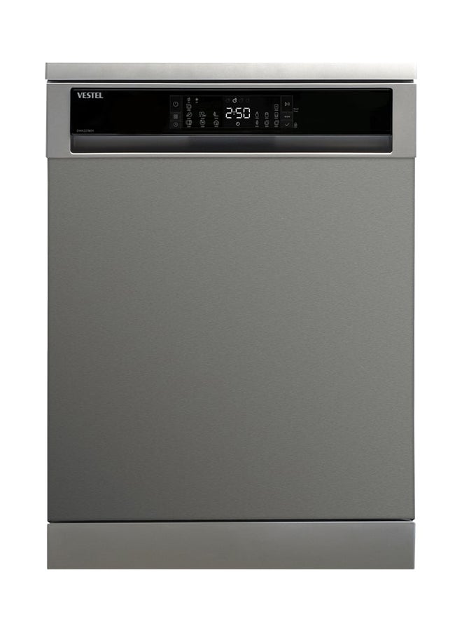 VESTEL Freestanding Dish Washer 9 L DWA227B0X Sliver - Image 2