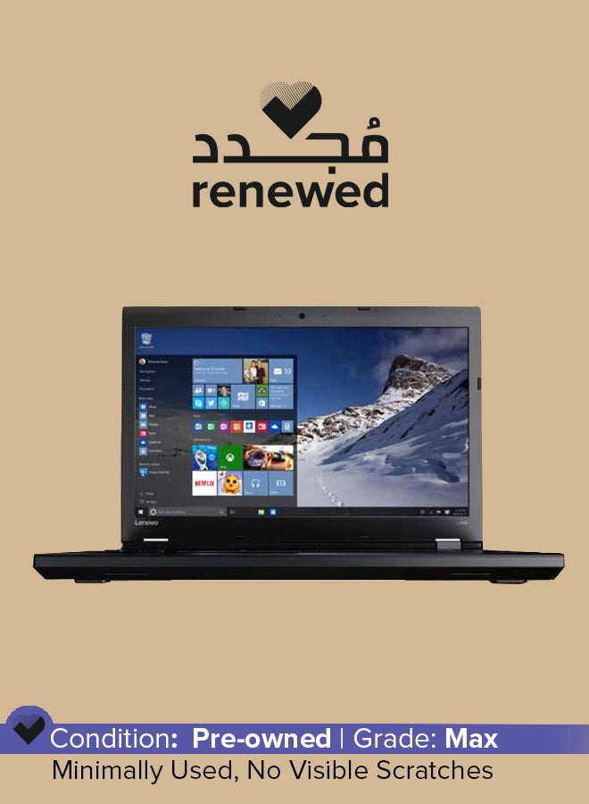 Renewed - ThinkPad L470 Laptop With 14-Inch Display,Intel Core i5 Processor/6th Gen/8GB RAM/512GB SSD/Intel HD Graphics 520 English Black