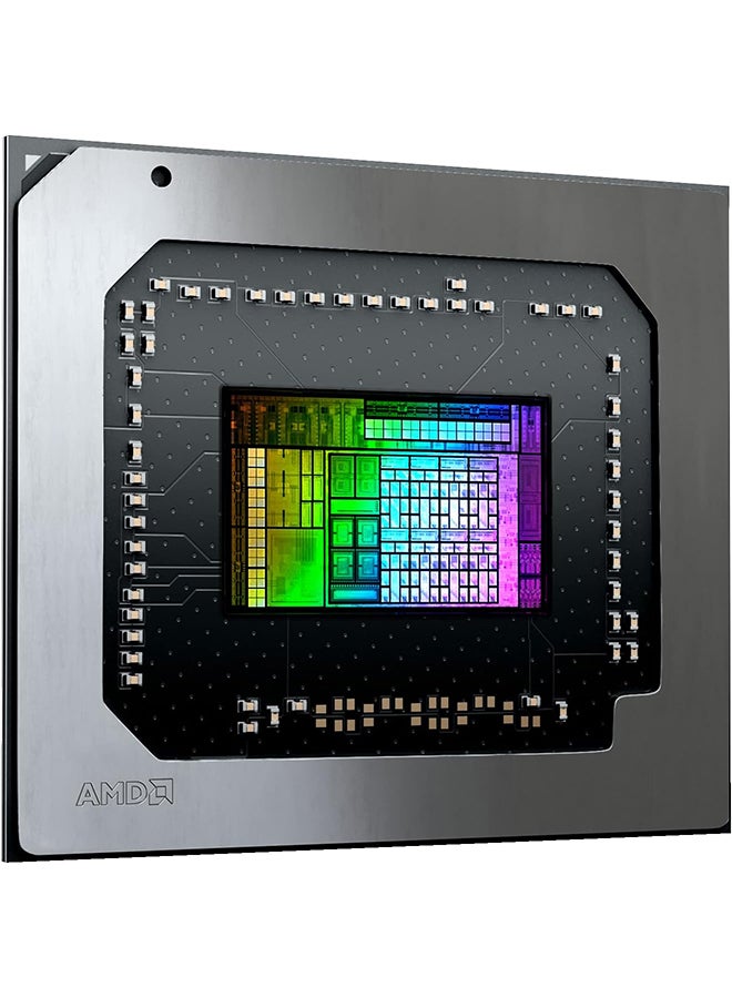 AMD - Radeon PRO W6400 Graphics Card, 4GB GDDR6 64-bit Memory, Up to 128 GB/s Memory Bandwidth, 768 Stream Processors, PCIe 4.0 Interface, 6nm RDNA 2 Architecture, 2x DisplayPort 1.4 | 100-506189 ‎Blue, Grey - Image 1