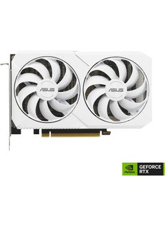 ASUS Dual GeForce RTX 3060 White OC Edition 8GB GDDR6 (PCIe 4.0, 8GB GDDR6, HDMI 2.1, DisplayPort 1.4a) White  - Image 4