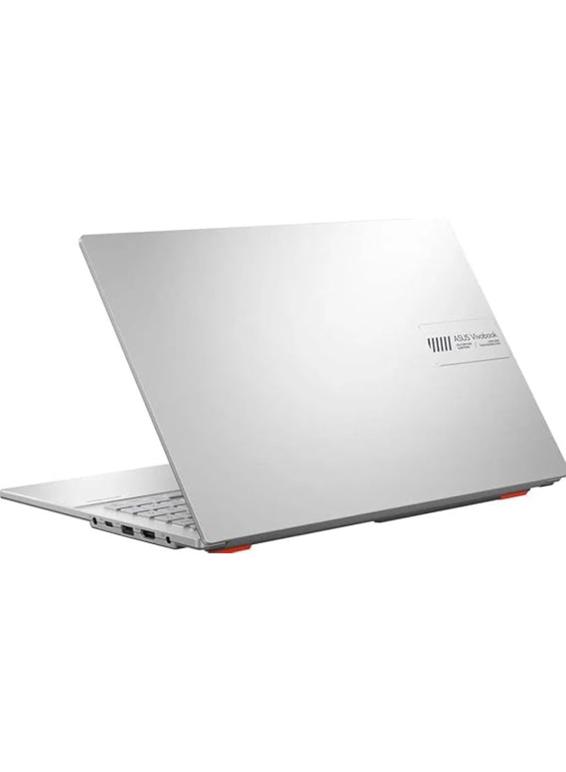 ASUS - Vivobook Go 15 (Upgraded Version) Laptop With 15.6-Inch Display, Core i3-N305 Processor/8GB RAM/256GB SSD/Intel UHD Graphics/Windows 11 Home English/Arabic Cool Silver - Image 1
