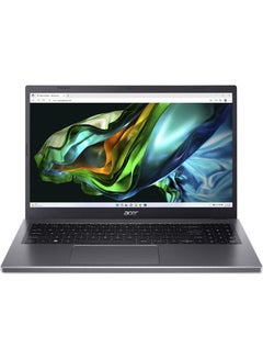 Aspire 5 A515 Laptop 13th Gen Intel Core i5-1335U 10 Cores Upto 4.60GHz/8GB LPDDR5/ 256GB SSD/Intel Iris XE Graphics/15.6” FHD Display/Windows 11 Home English Grey