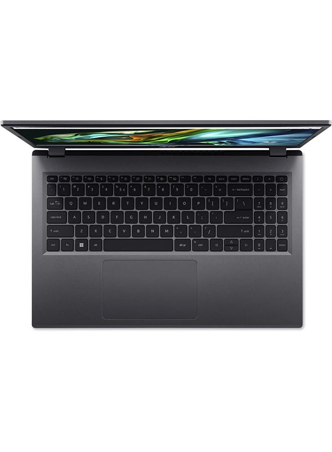 Acer - Aspire 5 A515 Laptop 13th Gen Intel Core i5-1335U 10 Cores Upto 4.60GHz/8GB LPDDR5/ 256GB SSD/Intel Iris XE Graphics/15.6” FHD Display/Windows 11 Home English Grey - Image 1