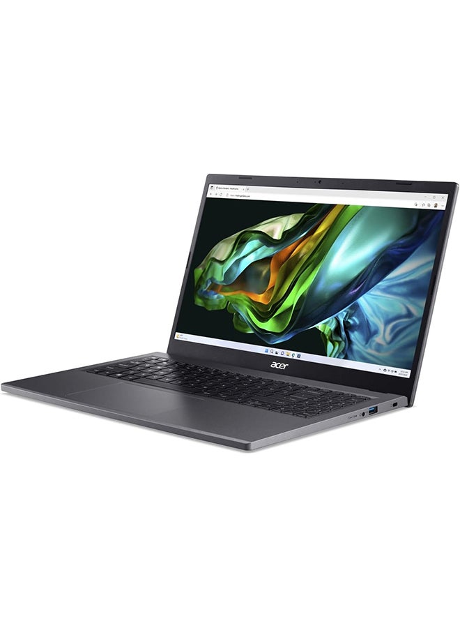 Acer - Aspire 5 A515 Laptop 13th Gen Intel Core i5-1335U 10 Cores Upto 4.60GHz/8GB LPDDR5/ 256GB SSD/Intel Iris XE Graphics/15.6” FHD Display/Windows 11 Home English Grey - Image 1