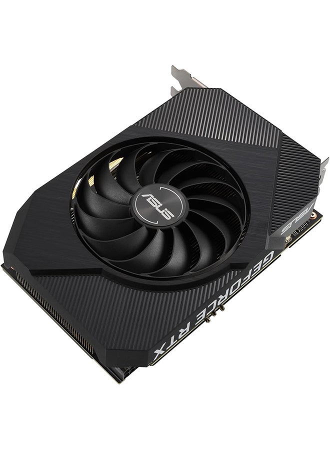 Phoenix NVIDIA GeForce RTX 3050 Gaming Graphics Card (PCIe 4.0, 8GB GDDR6 memory, HDMI 2.1, DisplayPort 1.4a, Axial-tech Fan Design, Protective Backplate, Dual ball fan bearings, Auto-Extreme) Black
