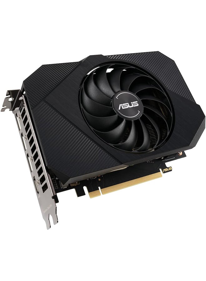 Phoenix NVIDIA GeForce RTX 3050 Gaming Graphics Card (PCIe 4.0, 8GB GDDR6 memory, HDMI 2.1, DisplayPort 1.4a, Axial-tech Fan Design, Protective Backplate, Dual ball fan bearings, Auto-Extreme) Black