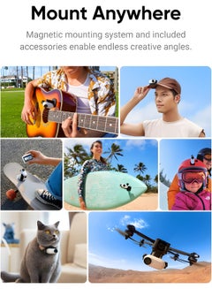 Insta360 GO 3 (64Gb) – Small And Lightweight Action Camera, Portable And Versatile, Hands-Free POV, Mount Anywhere, Stabilization, Multifunctional Action Pod, Waterproof, For Travel, Sports, Vlog  - Image 4