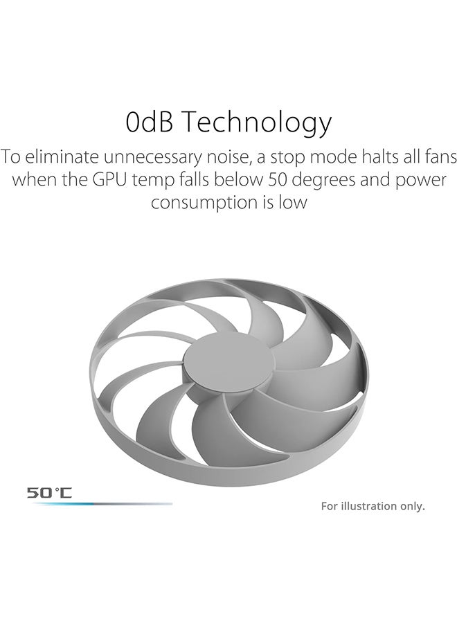 أسوس - بطاقة رسومات الألعاب NVIDIA GeForce RTX 3060 White OC Edition المزدوجة (PCIe 4.0، ذاكرة GDDR6 سعة 8 جيجابايت، HDMI 2.1، DisplayPort 1.4a، تصميم بفتحتين، تصميم مروحة Axial-tech، تقنية 0dB، والمزيد) - Image 1