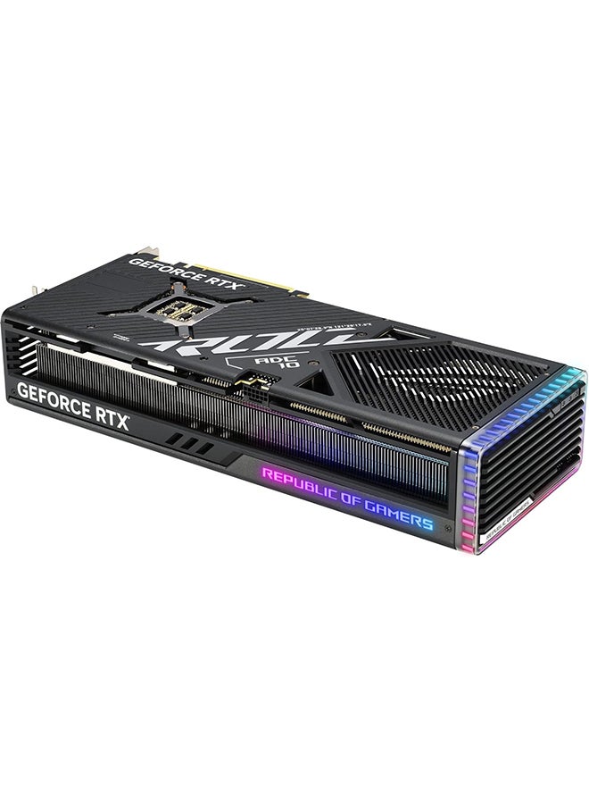 ASUS - ROG STRIX GAMING RTX 4090 OC Edition Graphics Card, 24GB GDDR6X 384bit Memory, 2610 MHz Engine Clock, 16384 CUDA Cores, 21Gbps Memory Speed, 3.5 Slot, PCI 4.0, OpenGL 4.6 | 90YV0ID0-M0NA00 Black - Image 1