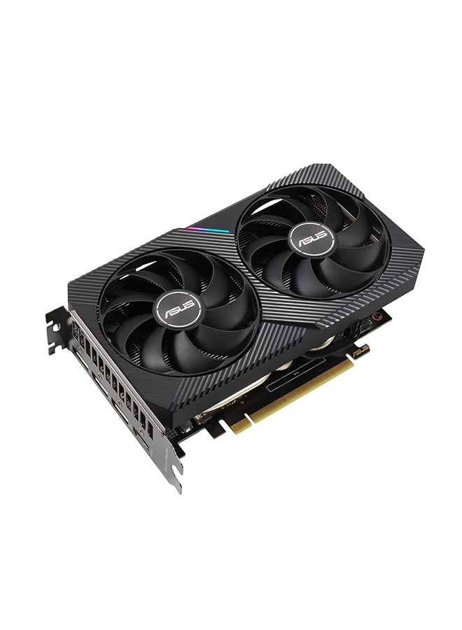 ASUS Dual GeForce RTX 3060 OC - Nvidia GeForce RTX 3060, 12GB GDDR6, 1875MHz, 15Gbps, 192bit, PCIe 4.0 x16, 1x HDMI 2.1, 3x DisplayPort 1.4a, Gaming Graphics Card | 90YV0GB2-M0NA10 Black - Image 3