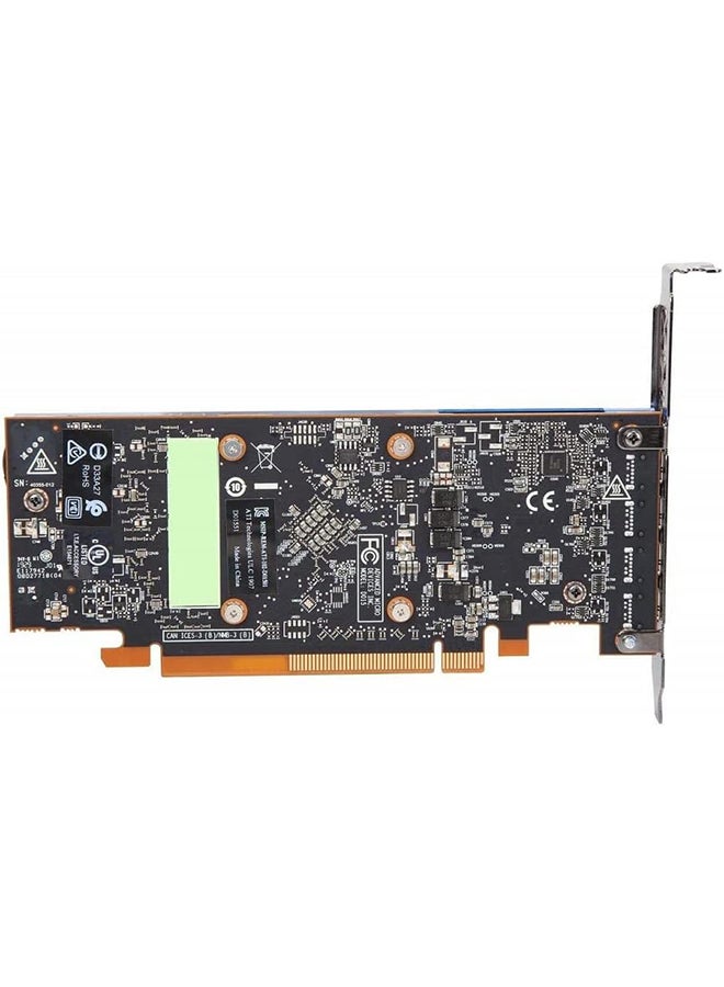 AMD - Radeon Pro WX 3200 Graphics Card, 4GB GDDR5 128-bit Memory, 96 GB/s Memory Bandwidth, 640 Stream Processors, PCIe 3.0 x16, 1.66 TFLOPS Single Precision, 4 x Mini DisplayPort 1.4 | 100-506115 Blue - Image 1