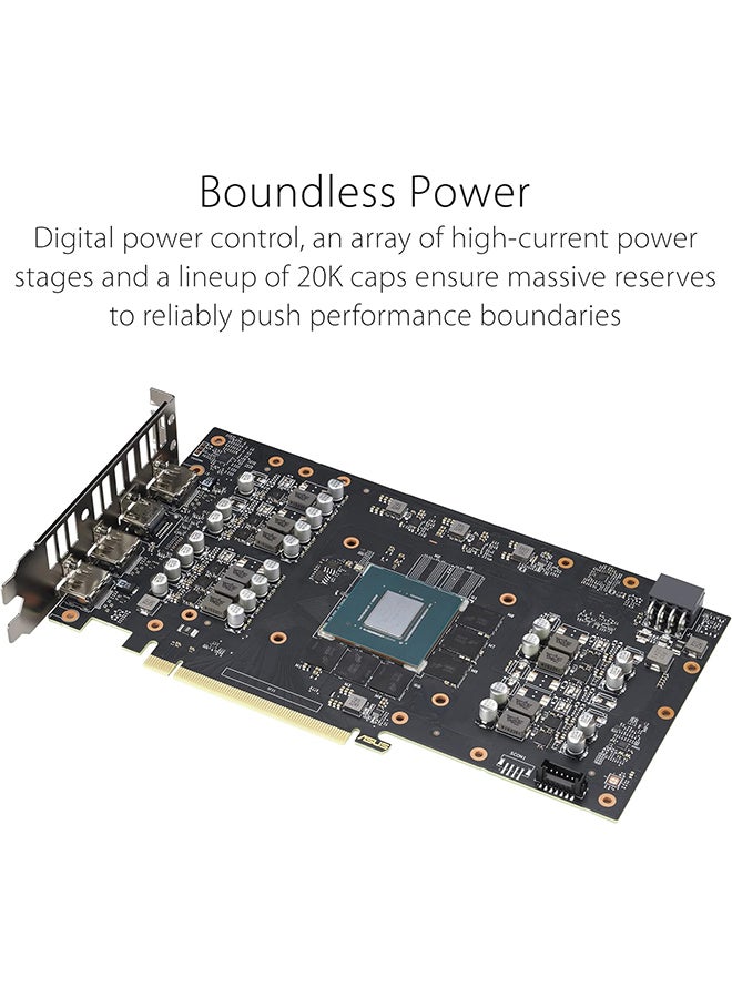 ASUS - TUF Gaming GeForce RTX 4070 OC Edition Graphics Card, 12GB GDDR6X 192-bit Memory, 2550 MHz Boost Clock, 5888 CUDA Cores, 21 Gbps Memory Speed, PCIE 4.0, 2x HDMI, 3x DP | 90YV0IZ0-M0NA00 Black - Image 1