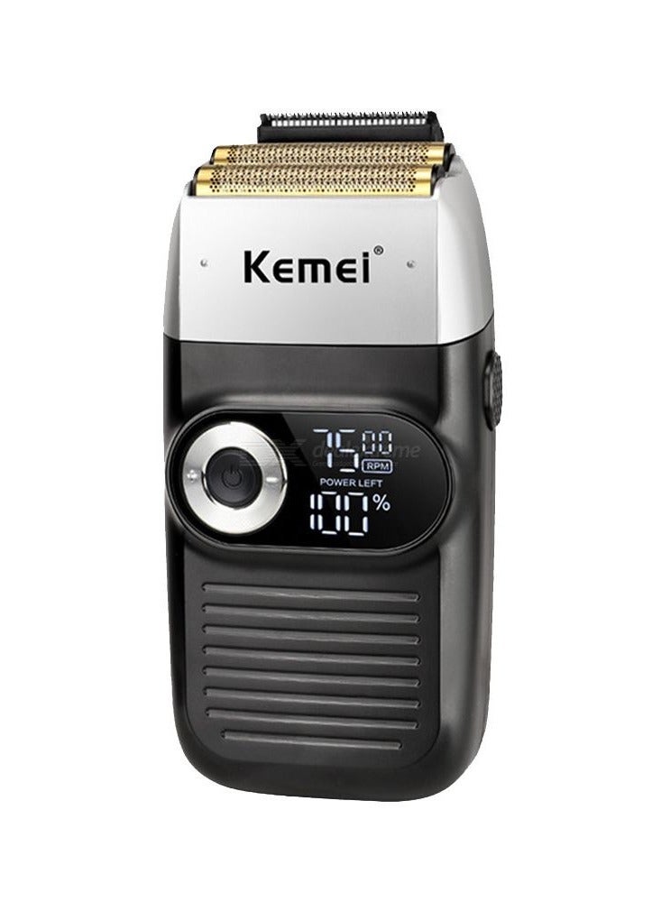 Kemei - KM-2026 Professional Hair Straightening And Shaving Machine With Digital Screen (Saudi Version) - Image 1