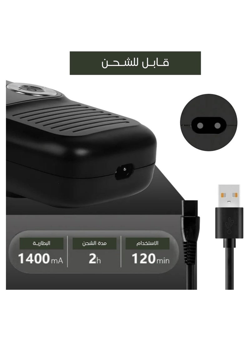 Kemei - KM-2026 Professional Hair Straightening And Shaving Machine With Digital Screen (Saudi Version) - Image 1