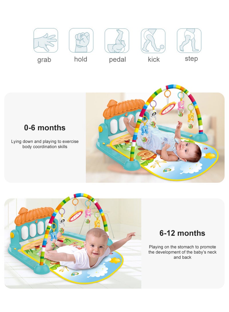Kidle Piano Play Mat Center With Melodies Rattle  - Image 2