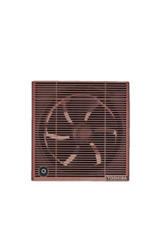 TOSHIBA Bathroom Ventilating Fan 25 cm, Privacy Grid, Brown VRH25S1N 220 W VRH25S1N Brown - pnsku/N70014061V/45/_/1697166049/6129e8fe-1b01-4183-9270-7d3e988367df