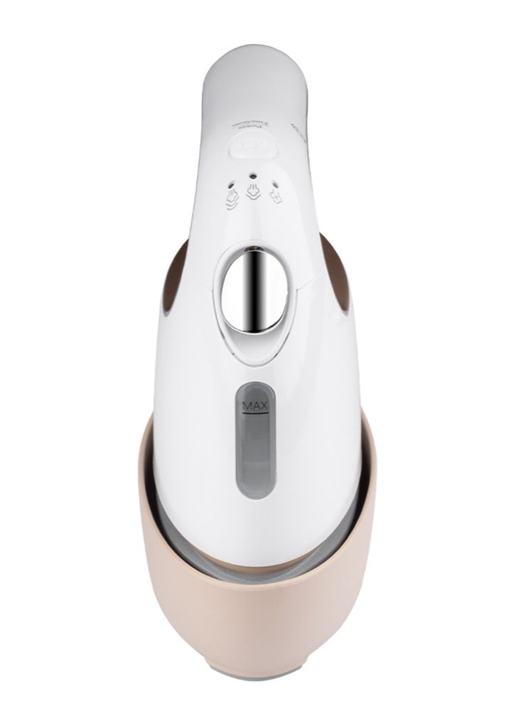 evvoli Portable Travel Garment Steamer With 55 ml 1000 W EVIR-PGS1000G White/Golden  - Image 4