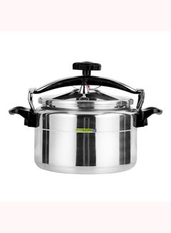 Royalford Aluminum Pressure Cooker- RF11176| Equipped with Multi-Safety Device and Unique Pressure Indicator Durable Aluminum Alloy Construction with Firm Handles 11Liters  - Image 1