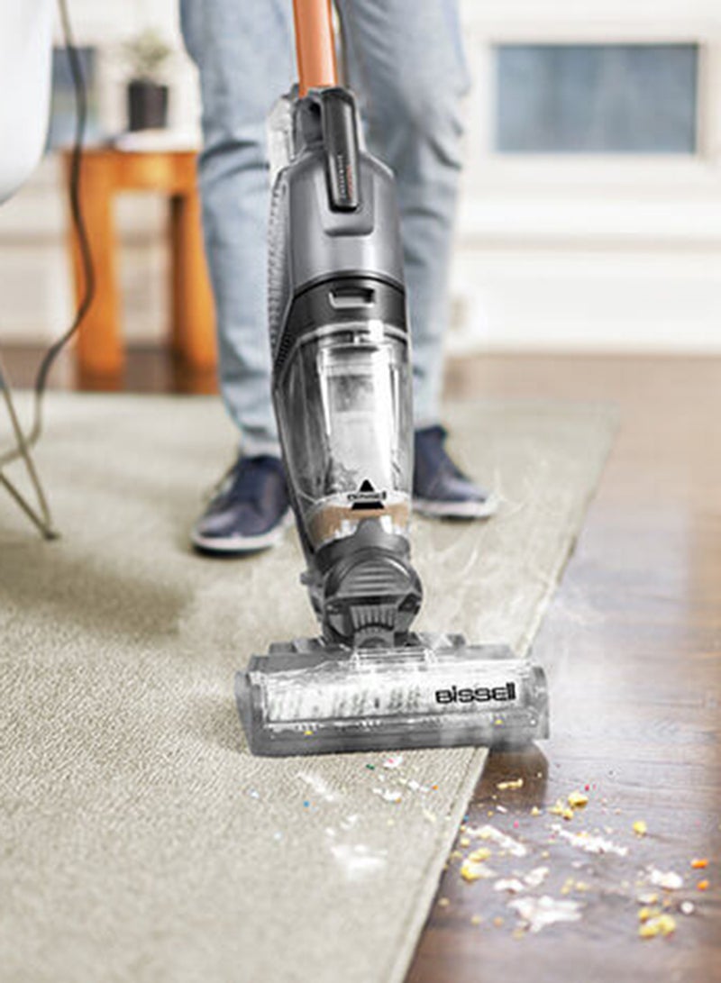 Crosswave HydroSteam 3-In-1 W And D Multisurface Vaccum Cleaner 1100 W 3527E Titanium/Black