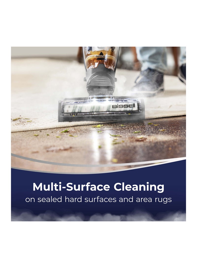 Crosswave HydroSteam 3-In-1 W And D Multisurface Vaccum Cleaner 1100 W 3527E Titanium/Black